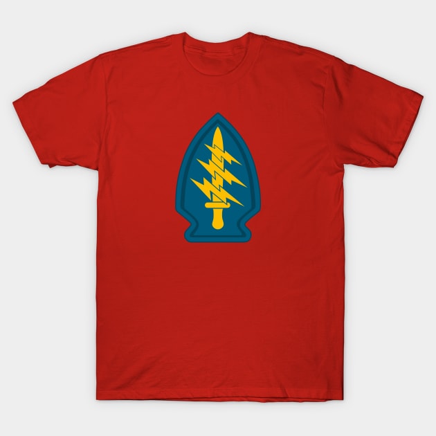 1st Special Forces Command (Airborne) T-Shirt by Firemission45